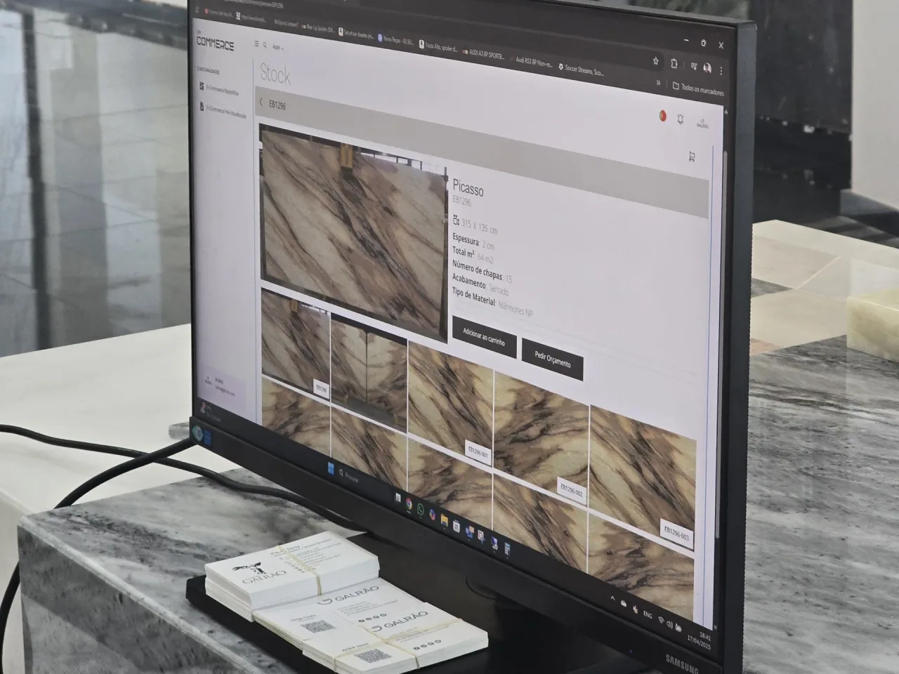 Grupo Galrão puts its real stock online, and turns it into qualified leads.