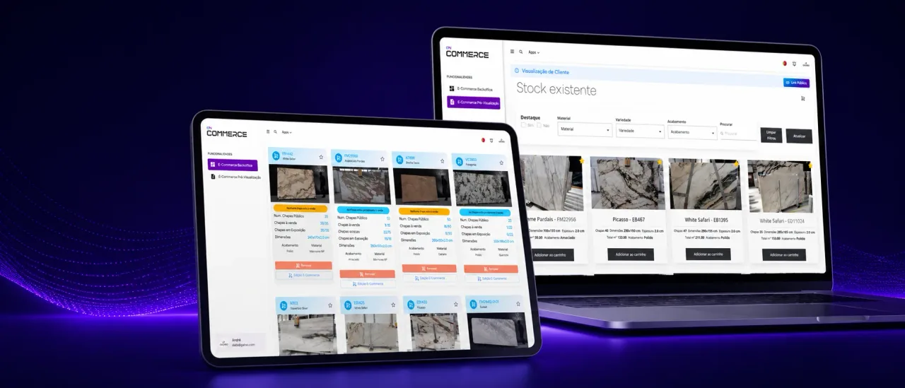 Your real stock, shown online.